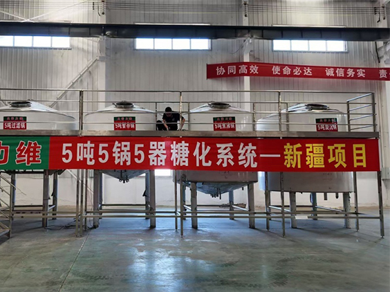 蚌山精酿啤酒设备厂—5吨精酿啤酒设备—新疆项目